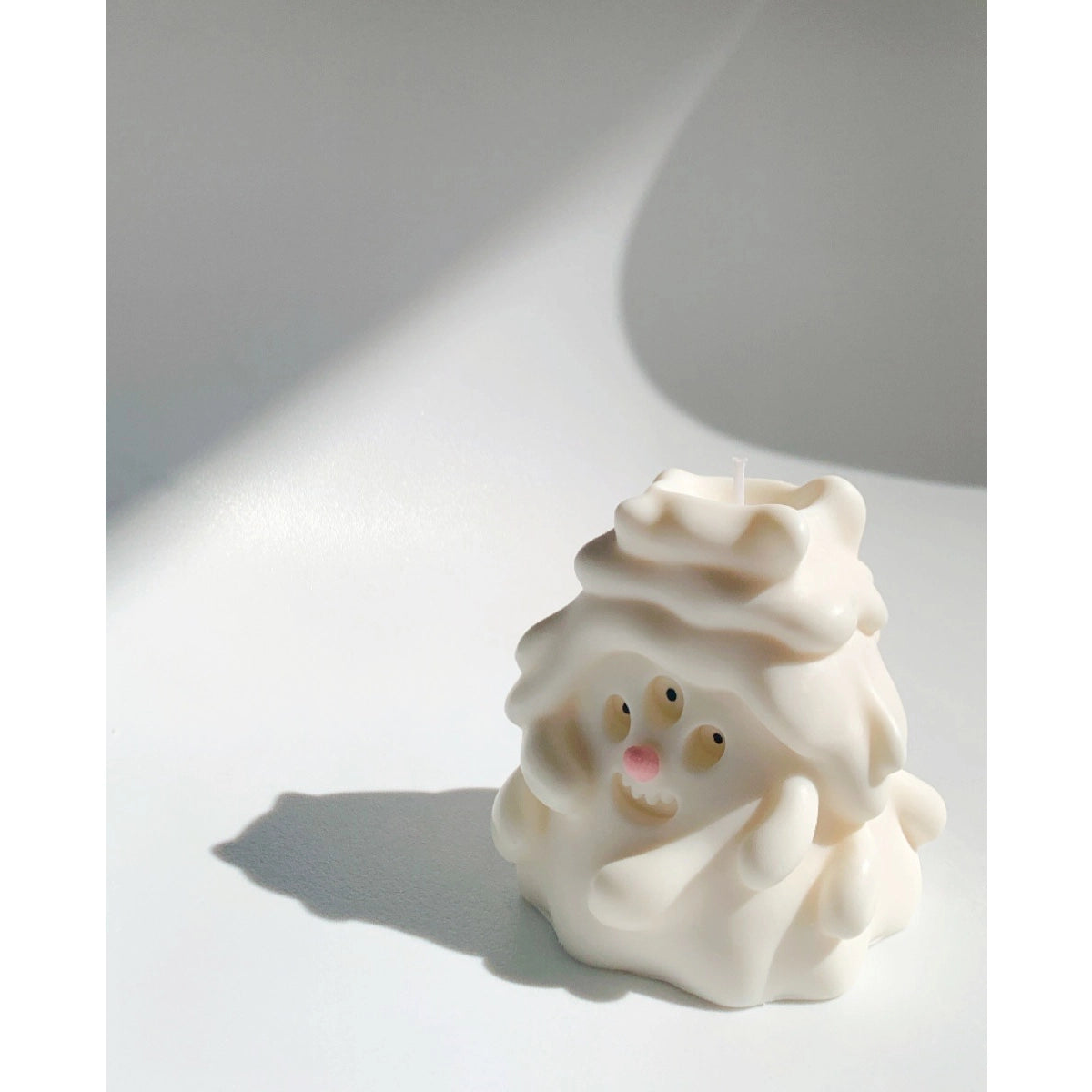 Adorable Melting Monster Candle
