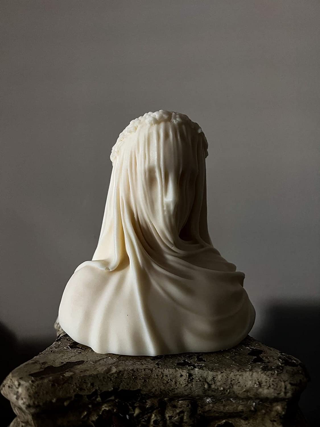Small Veiled Lady Candle In Multiple Colors