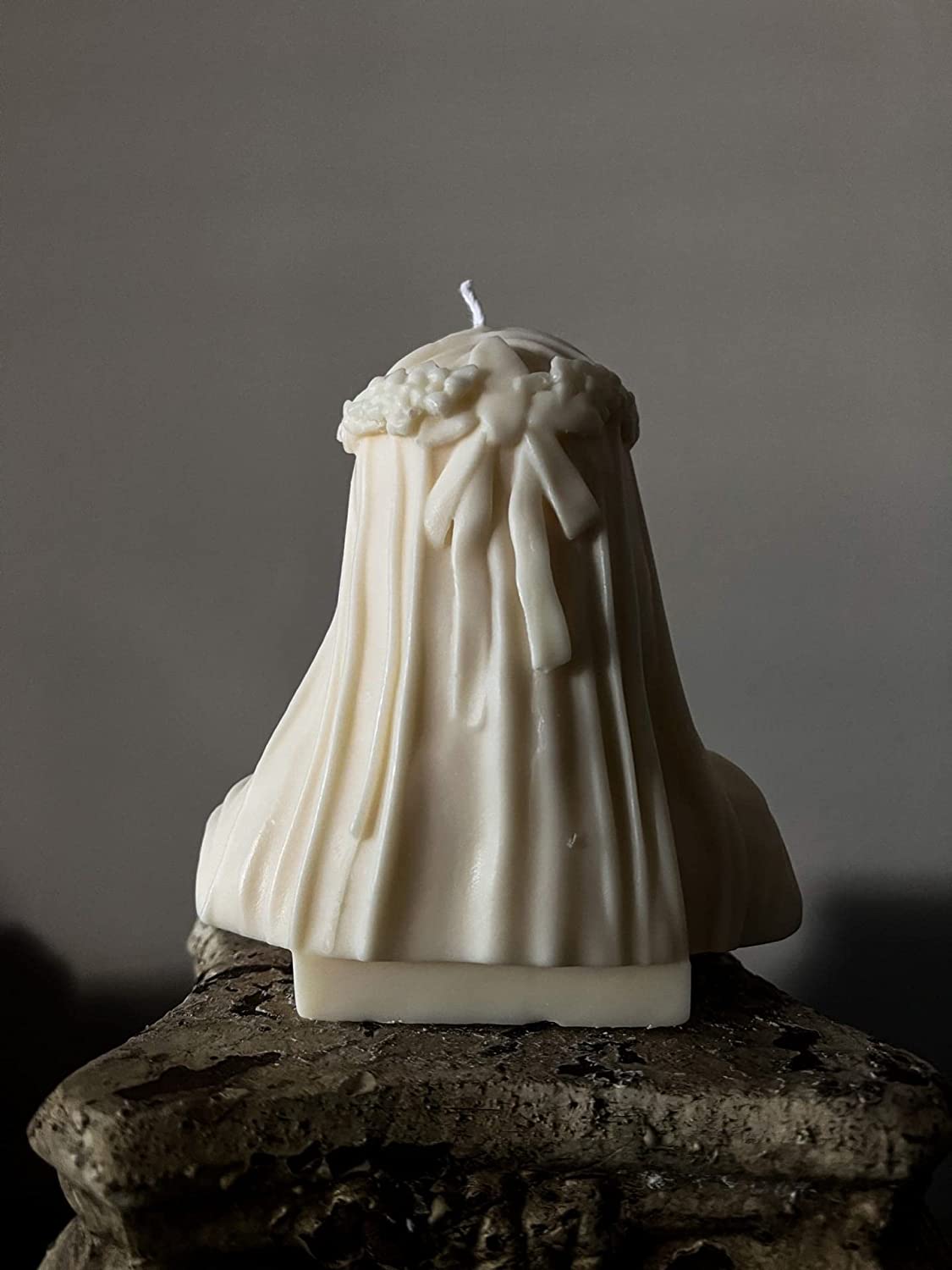 Small Veiled Lady Candle In Multiple Colors