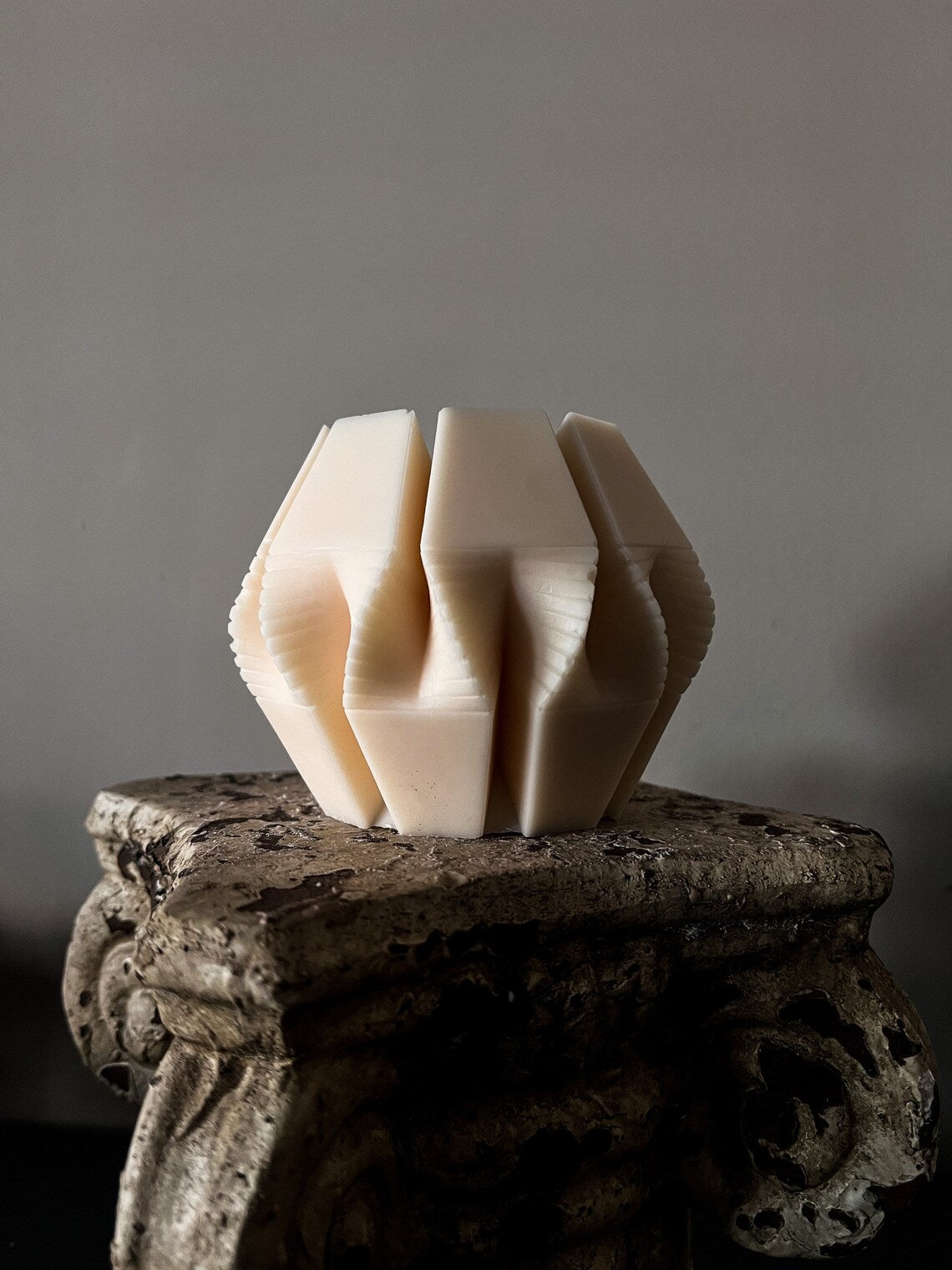 Modern Twist Geo Ball Candle