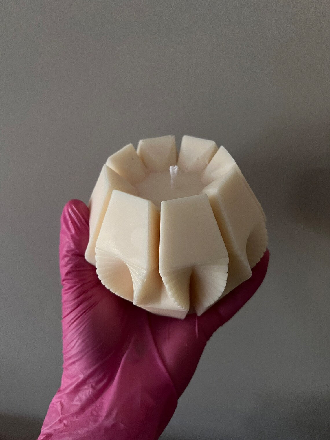 Modern Twist Geo Ball Candle