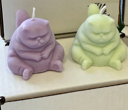 Grumpy Cat Candle in Multiple Colors