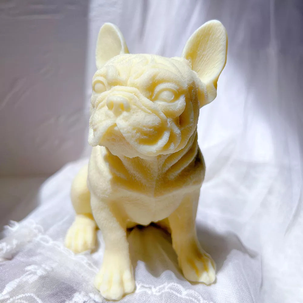 French Bulldog Candle Large