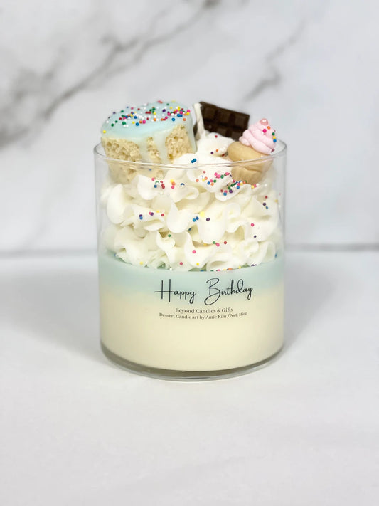 Birthday Glass Jar Candle