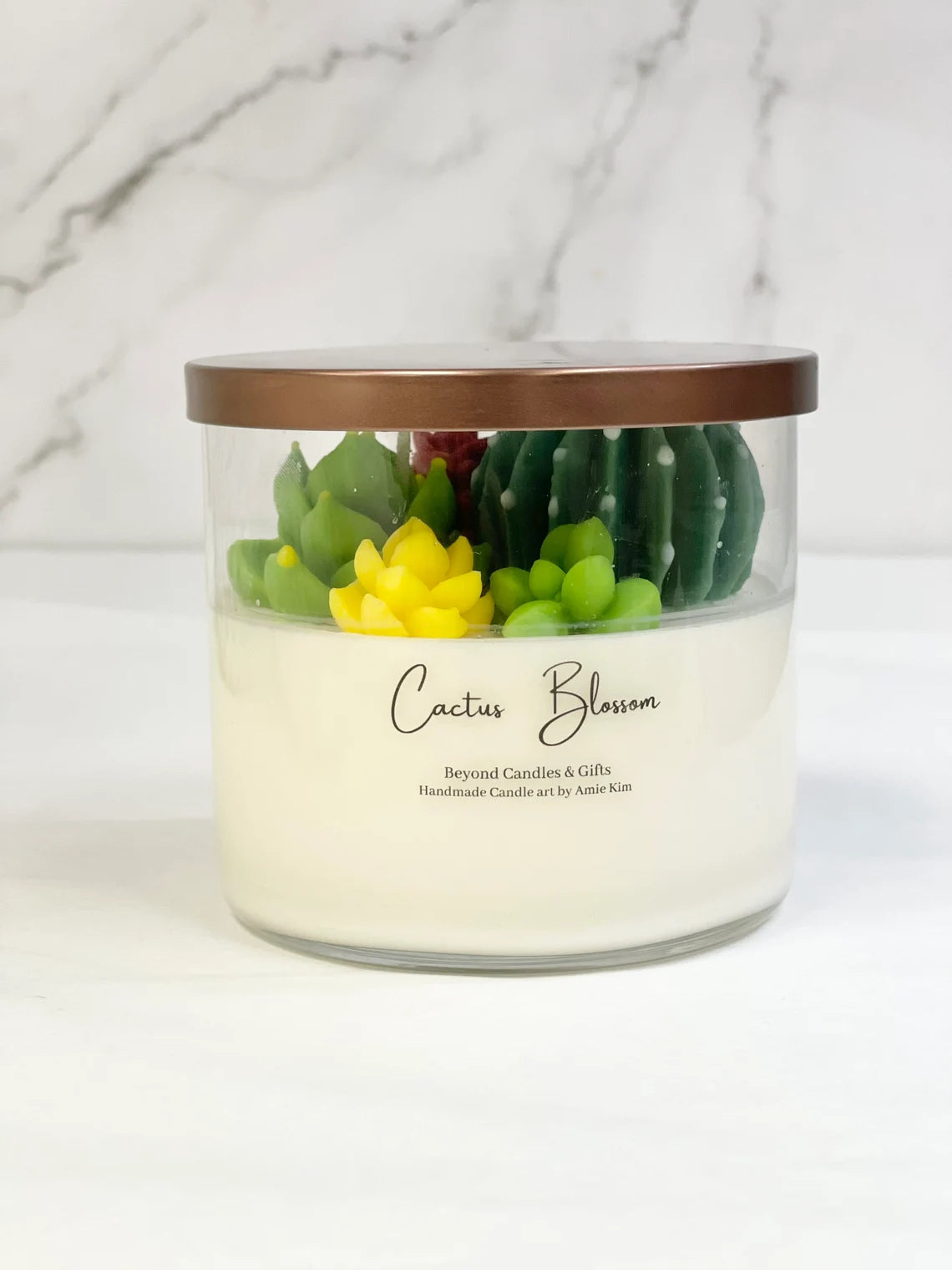 Cactus Zen Small Glass Jar Candle