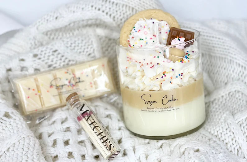 Sugar Cookie Glass Jar Candle