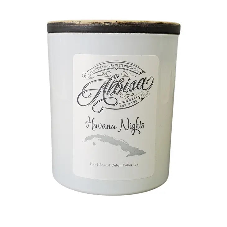Glass Jar Candle Havana Nights