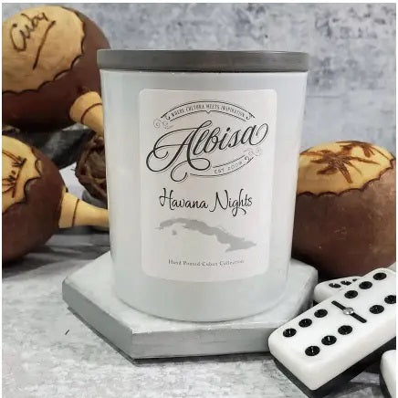 Glass Jar Candle Havana Nights