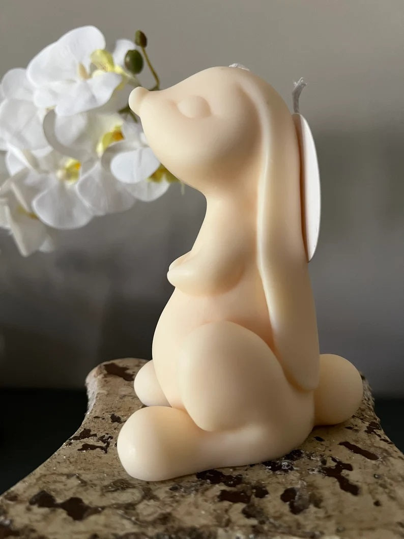 Cute Bunny Gift Candle in Multiple Colors