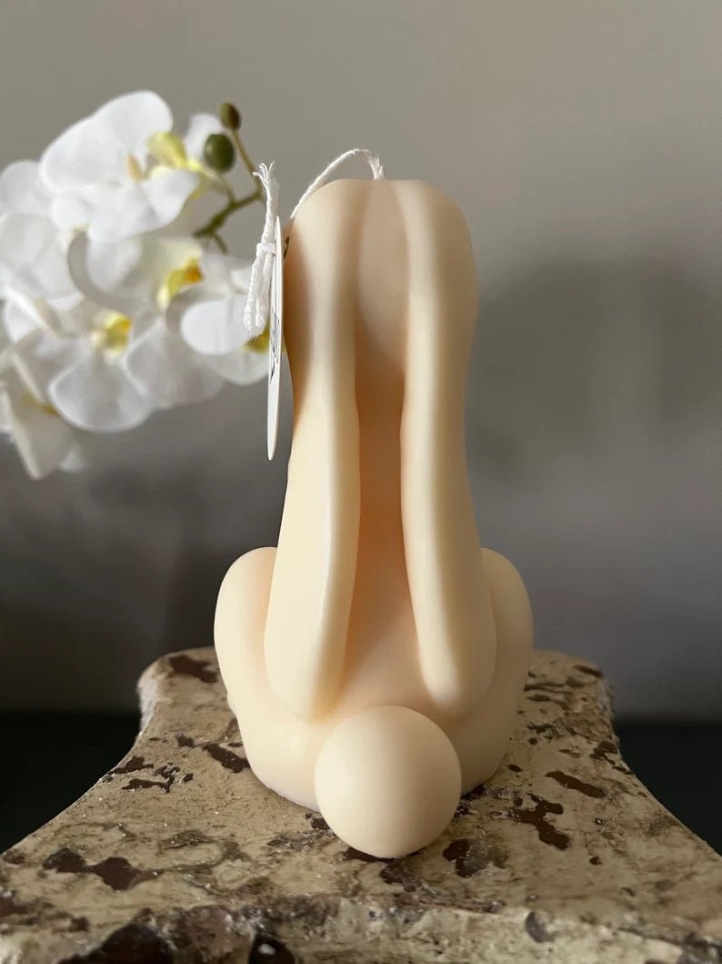 Cute Bunny Gift Candle in Multiple Colors