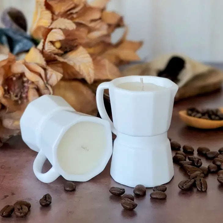 Cuban Coffee Pot Candle Small