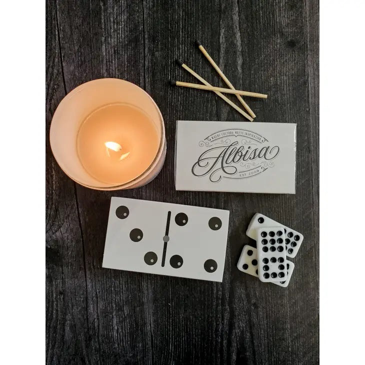 Dominos Matches Set of 2 Matchboxes