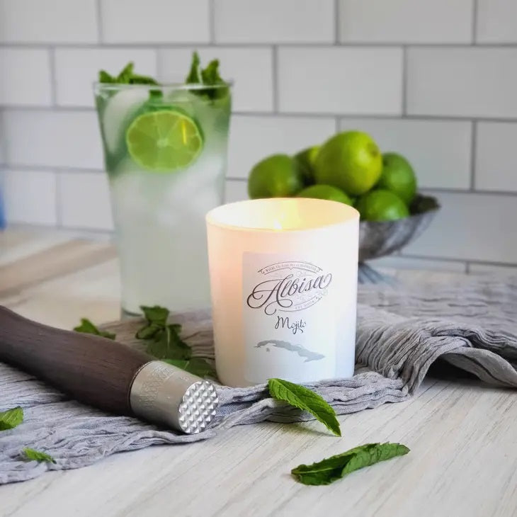 Glass Jar Candle Mojito