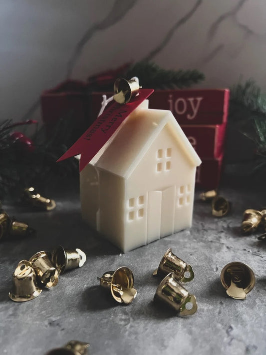 Holiday House Candle Small
