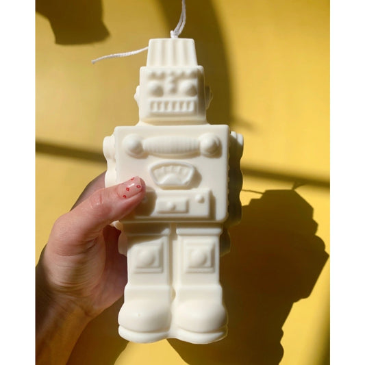 Futuristic Robot Candle