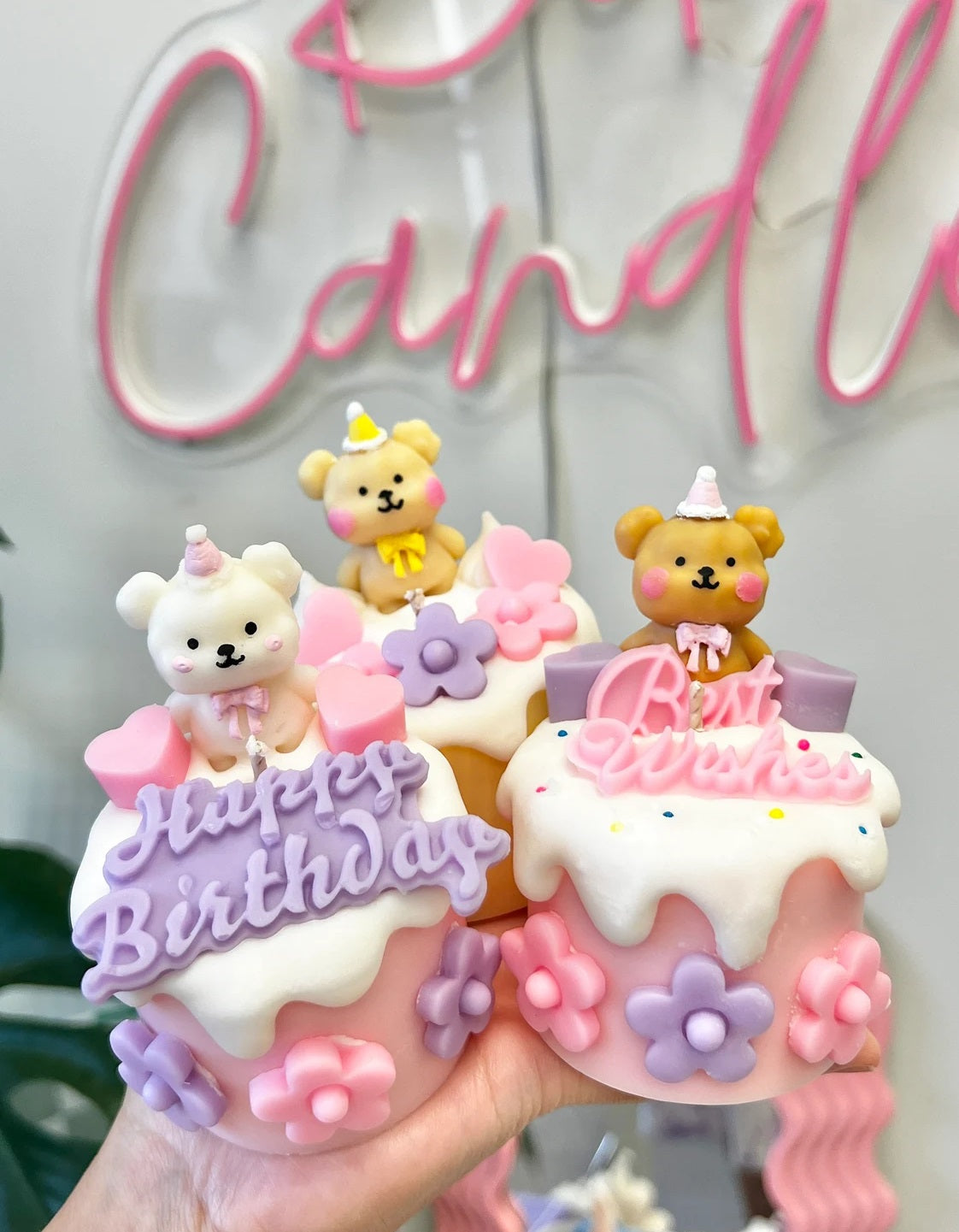 Mini Birthday Cake with Little Daisies