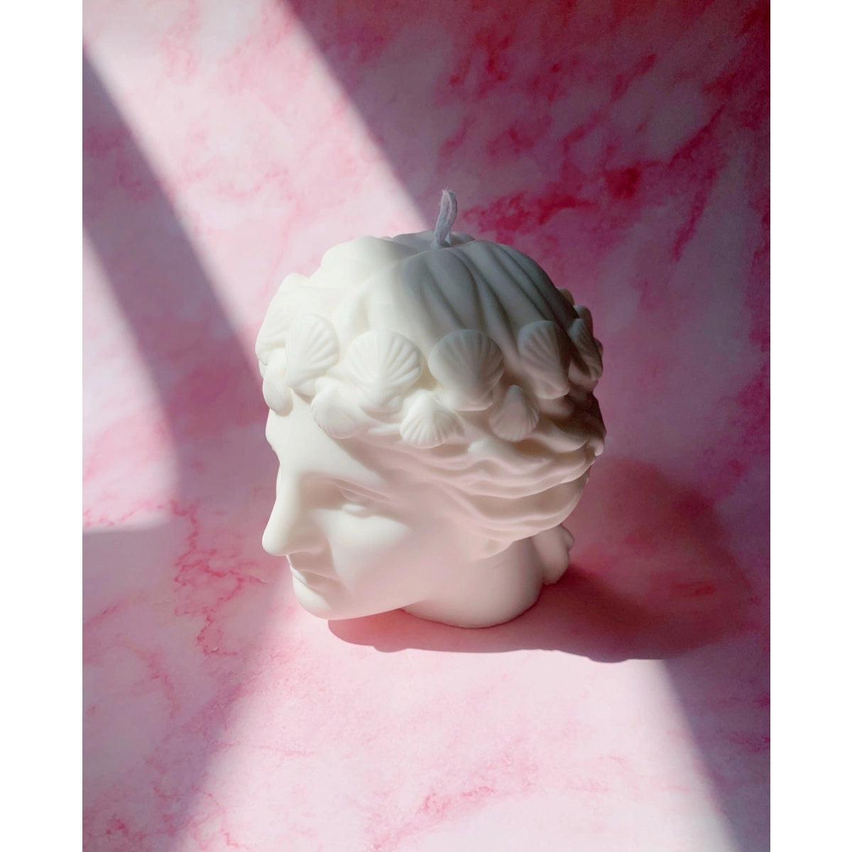 Greek Head Candle