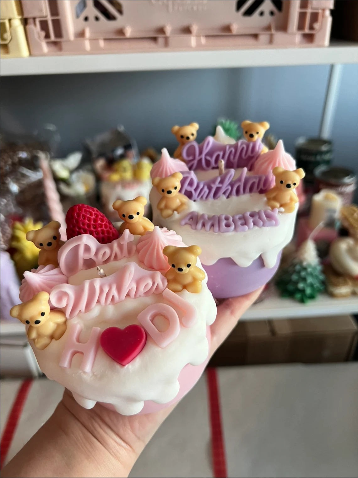 Best Wishes Cake with Little Bears