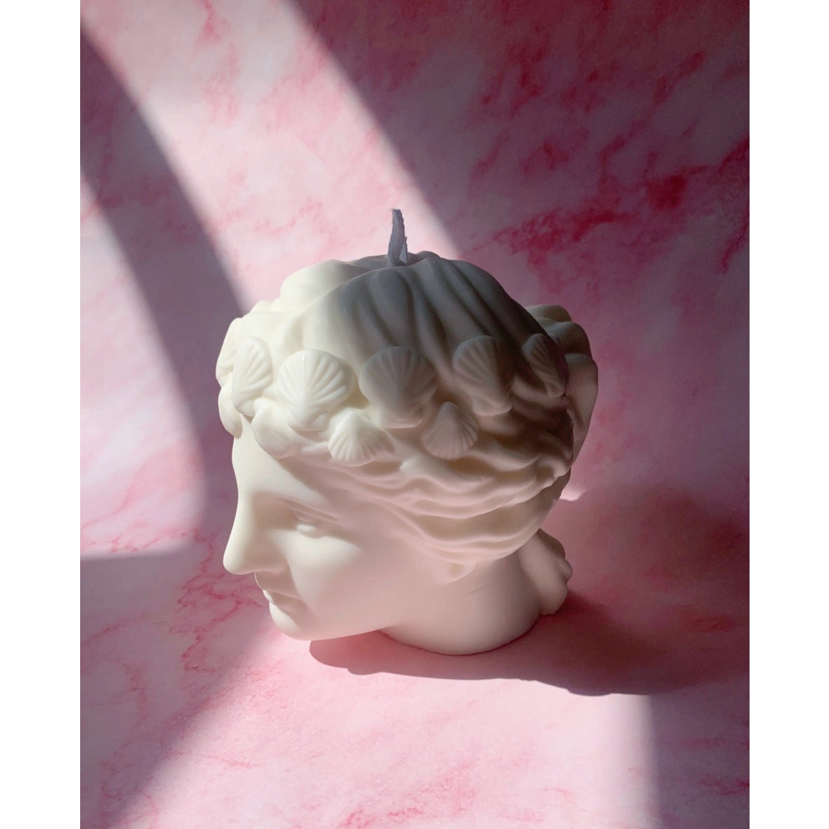 Greek Head Candle