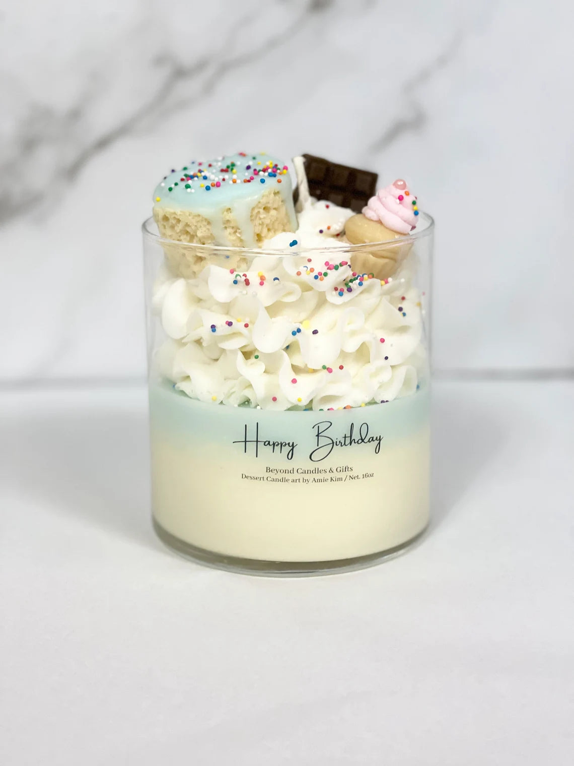 Birthday Glass Jar Candle