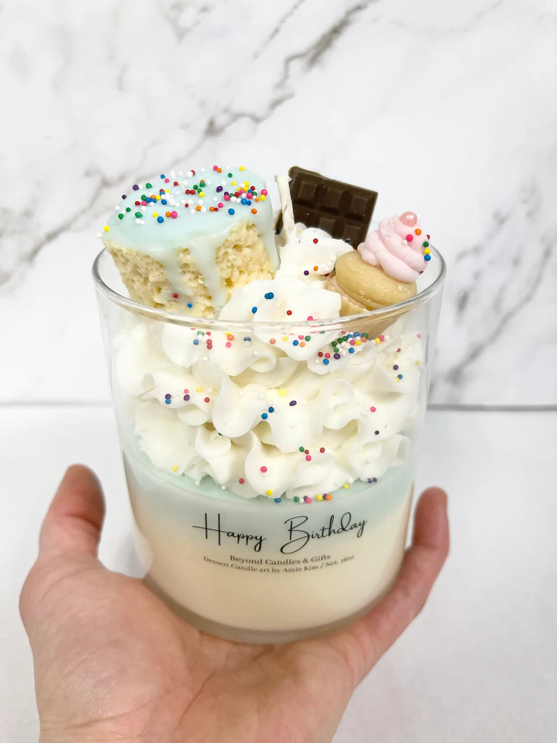 Birthday Glass Jar Candle