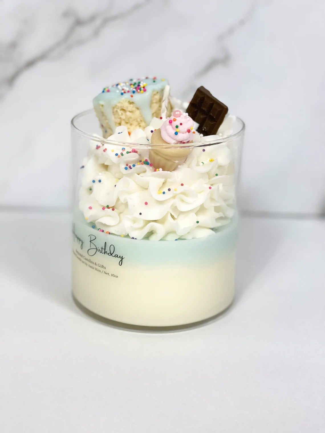Birthday Glass Jar Candle